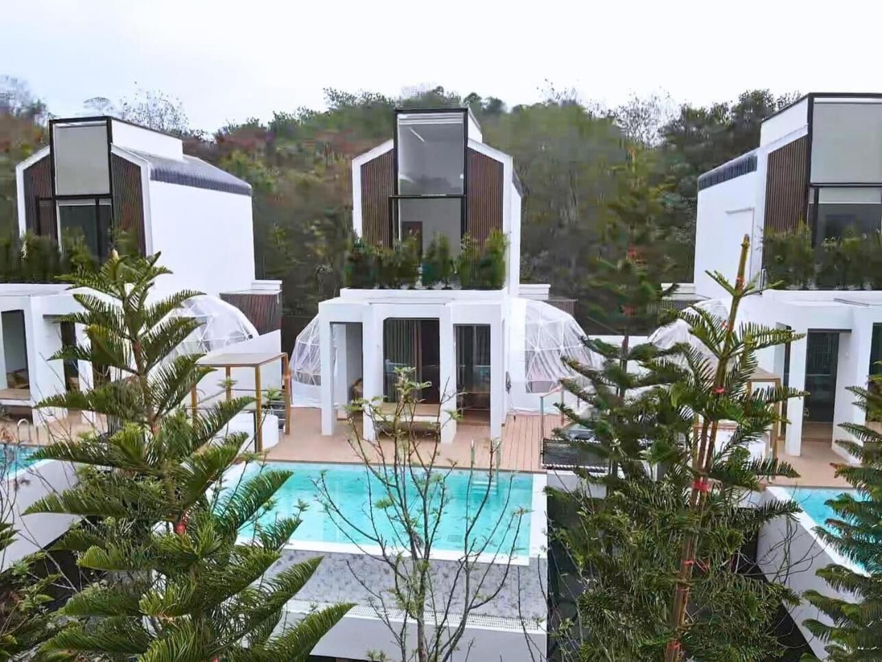 The X10 Nordic Tent And Glamping Pool Villa Khaoyai เขาใหญ่ - Sha Certified Ban Thung Sawang 외부 사진
