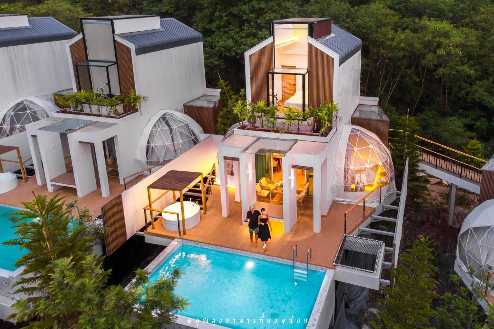 The X10 Nordic Tent And Glamping Pool Villa Khaoyai เขาใหญ่ - Sha Certified Ban Thung Sawang 외부 사진