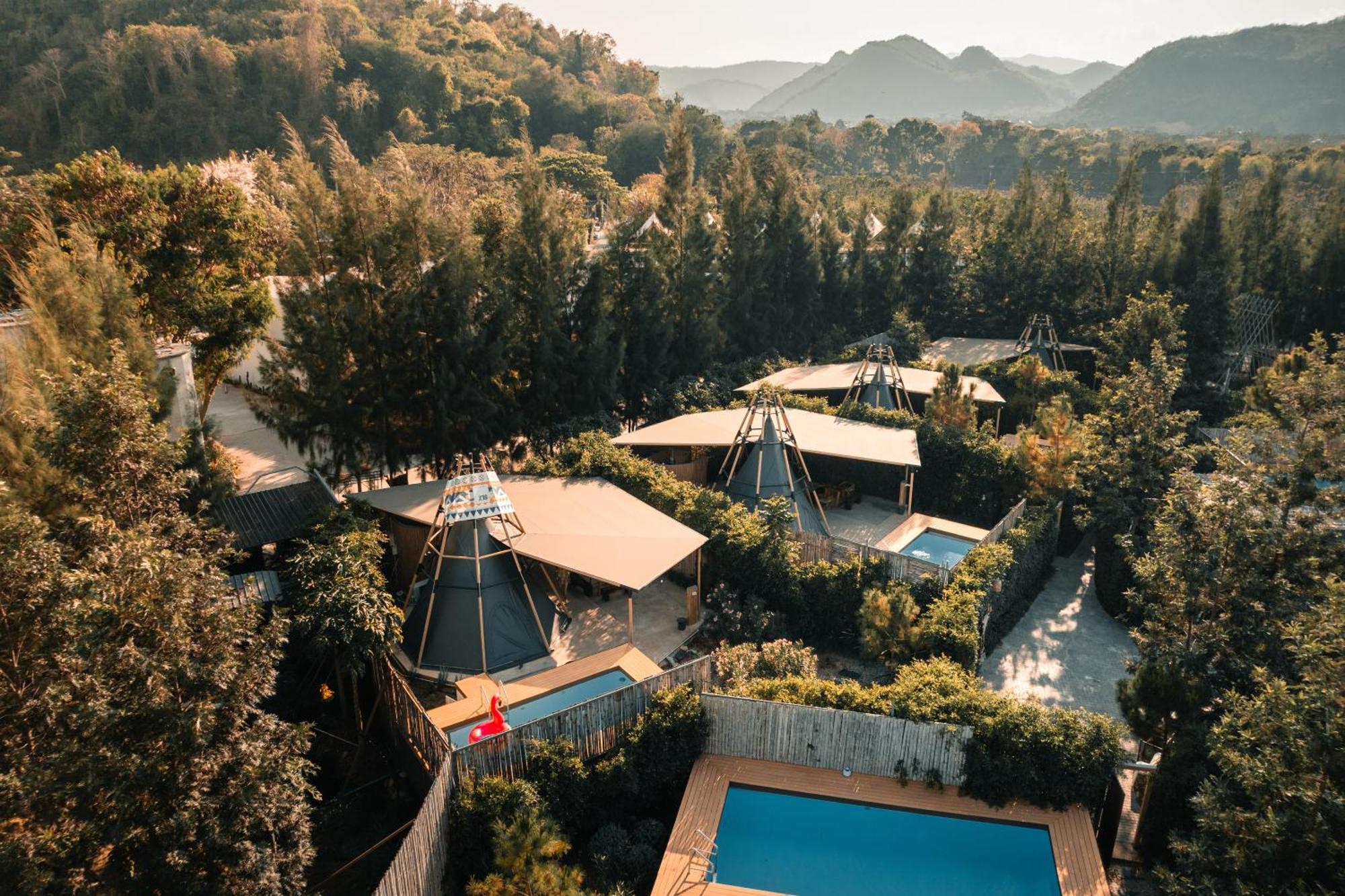 The X10 Nordic Tent And Glamping Pool Villa Khaoyai เขาใหญ่ - Sha Certified Ban Thung Sawang 외부 사진